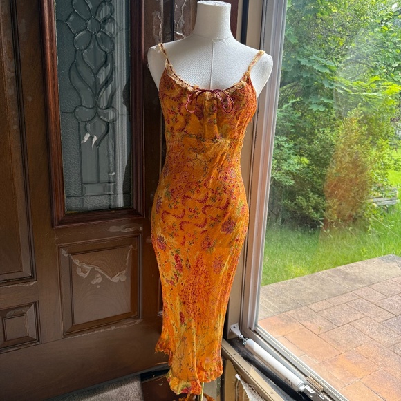 Silk Paisley Dress - Picture 1 of 3